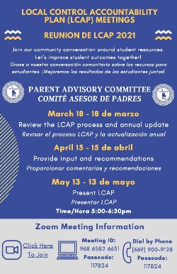 LCAP Meeting Flyer